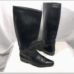 Charles David Leather Equestrian Boots